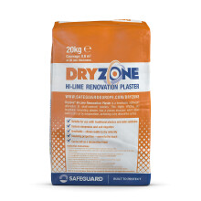 Dryzone Hi-Lime Renovation Plaster 20kg - 10 Pack