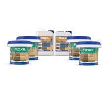 Roxil 100 Green Mould, Algae & Lichen Killer x2 and Roxil Wood Protection Cream 3L x4