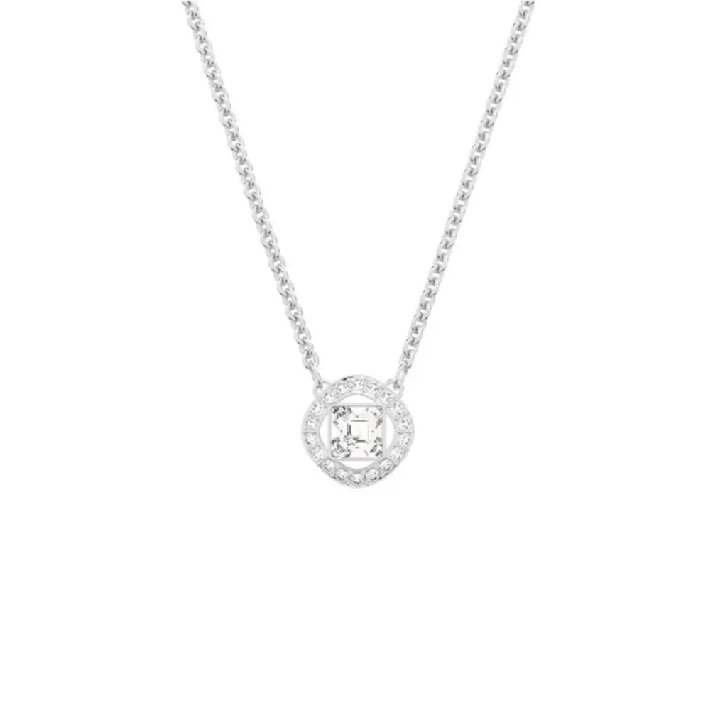 (XL00004) High Quality Original Women's Necklace, Bracelet and Earrings Set, Angelic Square Series Jewelry Set, Fit SWAROVSKI Suitable for Holiday Gifts