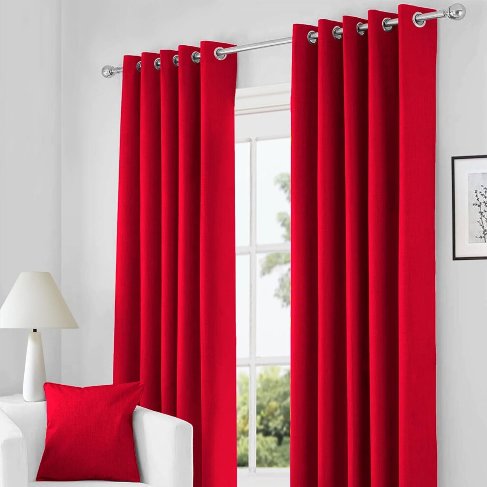 (46*72) Blackout Curtains Thermal Insulated Eyelet Bedroom