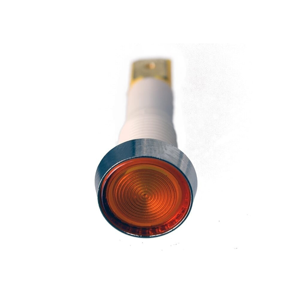 (Amber) Panel Mount Indicators 10Mm Chrome Bezel 5060305587724