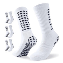 2pcs Grip Football Socks Anti Slip Sports Socks Wicking Breathable Athletic Socks For Basketball Running Hiking