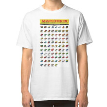 (XXL) 1969 Vintage Matchbox Collector's Catalog Toy Car Poster T-shirt