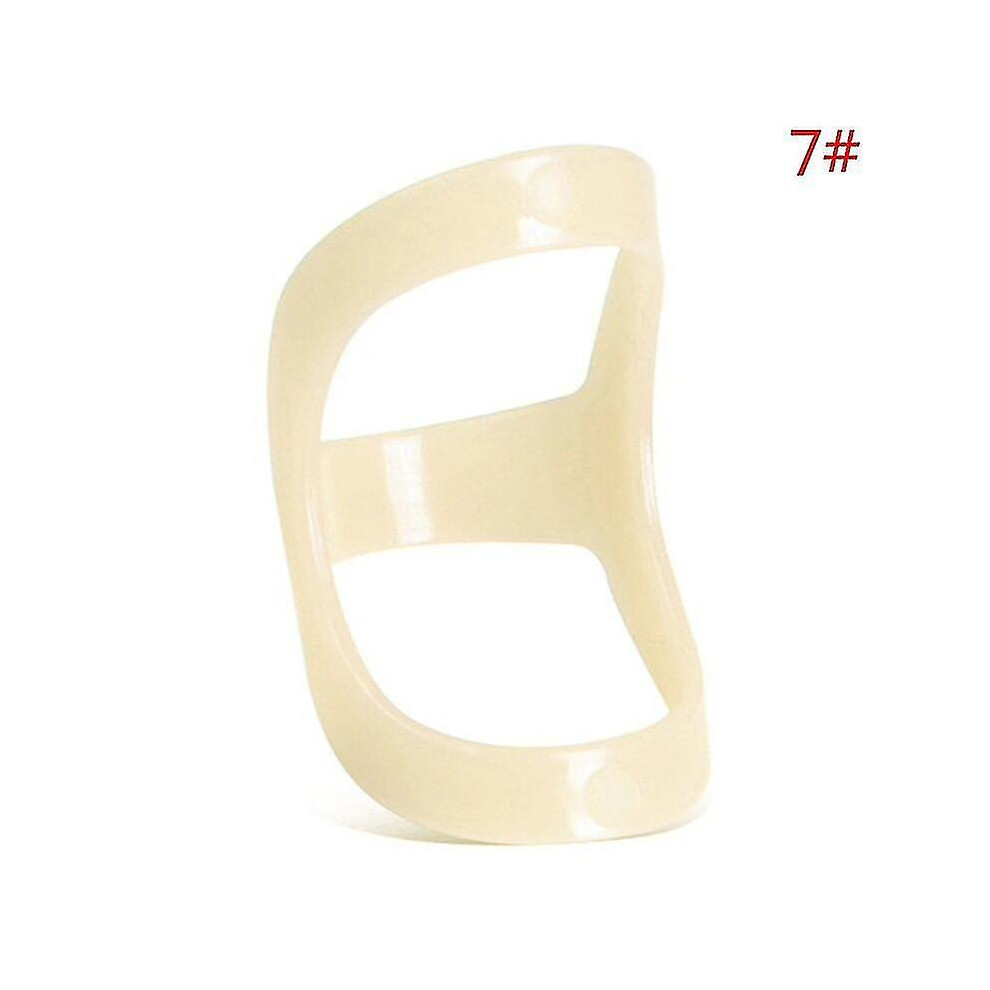 (N7) 14pcs Finger Splint Fixed Ring Adjustable Broken Finger Joint Stabilizer Finger Splint Protector Straightening Arthritis