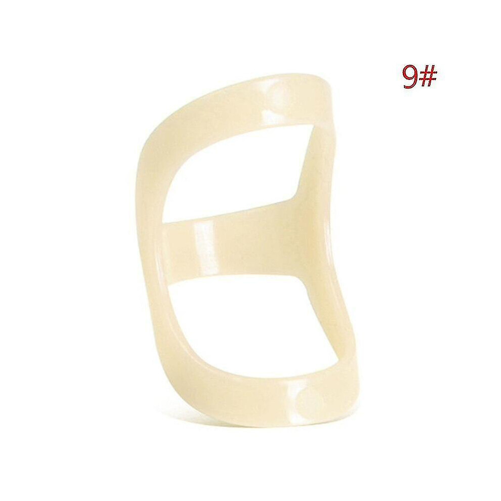 (N9) 14pcs Finger Splint Fixed Ring Adjustable Broken Finger Joint Stabilizer Finger Splint Protector Straightening Arthritis