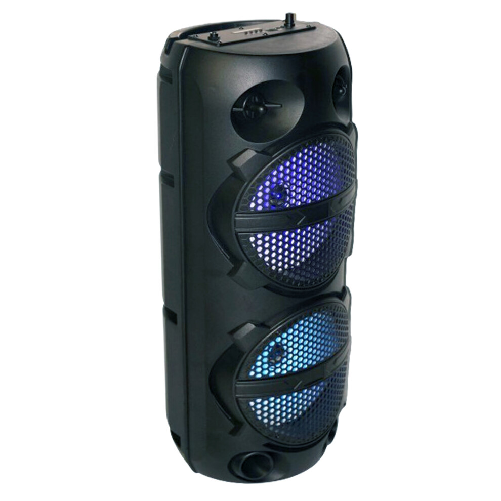 Intempo Portable Karaoke Speaker Party Led Lights & Bluetooth Wireless Maxim 100W Pmpo