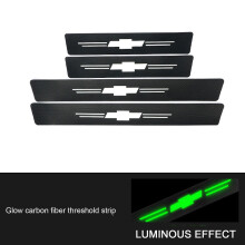 (Chevrolet 4pcs) Auto Door Sill Protector Anti-scratch Door Sill Protector For Automotive Tool Accessories