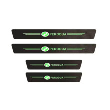 (Perodua 4pcs) Auto Door Sill Protector Anti-scratch Door Sill Protector For Automotive Tool Accessories