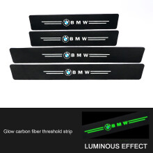 (BMW 4pcs) Auto Door Sill Protector Anti-scratch Door Sill Protector For Automotive Tool Accessories