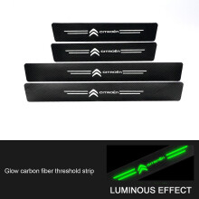 (Citroen 4pcs) Auto Door Sill Protector Anti-scratch Door Sill Protector For Automotive Tool Accessories