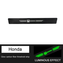 (HONDA 1PCS) Auto Door Sill Protector Anti-scratch Door Sill Protector For Automotive Tool Accessories