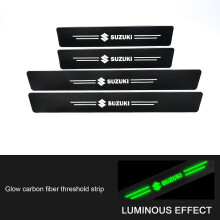 (Suzuki 4pcs) Auto Door Sill Protector Anti-scratch Door Sill Protector For Automotive Tool Accessories