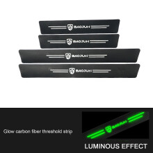 (Baojun 4pcs) Auto Door Sill Protector Anti-scratch Door Sill Protector For Automotive Tool Accessories