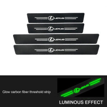 (LEXUS 4pcs) Auto Door Sill Protector Anti-scratch Door Sill Protector For Automotive Tool Accessories