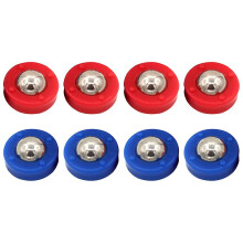 8 Pcs Football Toys Sliding Bead Games Mini Shuffleboard Pucks Rolling Beads Foosball Game Supplies