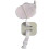6m Co-sleeping Cot Strap, Adjustable Crib Strap Side Bed Attachment White Strap For Bedding Box Spring Bed 2