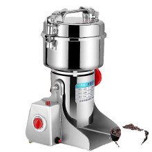 (800g 3200w, UK) Commercial 800g Grains Spices Herbs Cereals Coffee Dry Food Grinder Mill Grinding Machine Gristmill Flour Powder Crusher