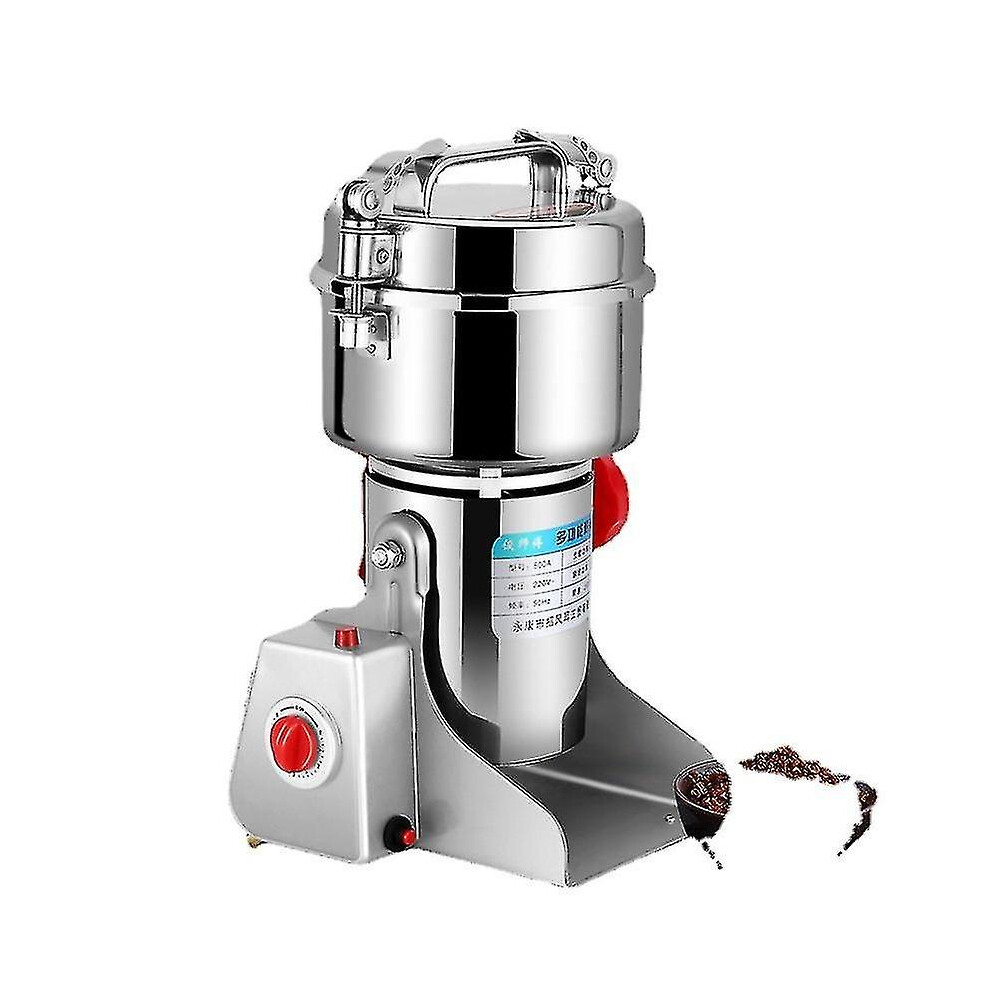 (800g 3200w, UK) Commercial 800g Grains Spices Herbs Cereals Coffee Dry Food Grinder Mill Grinding Machine Gristmill Flour Powder Crusher