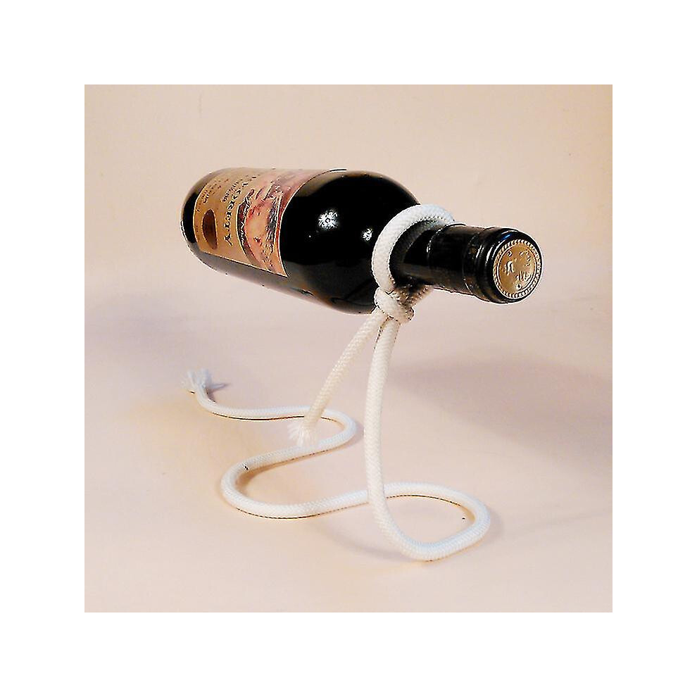 (Red) Magical Suspension Rope Wine Rack Crafts Snake-shaped Bracket Simple Home Decoration Ornaments Creativity-image-OPC-PFVPWXW-NEW