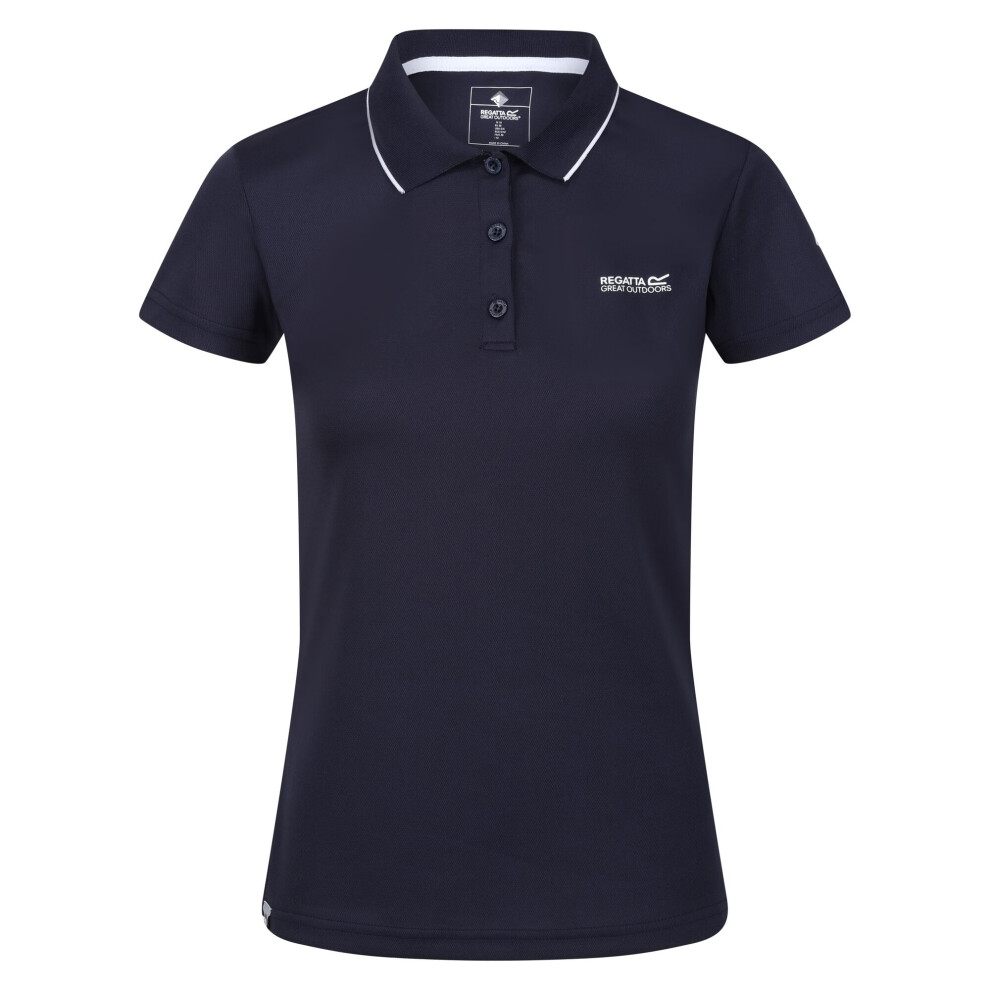 (24 UK, Navy) Regatta Womens/Ladies Maverick V Polo Shirt