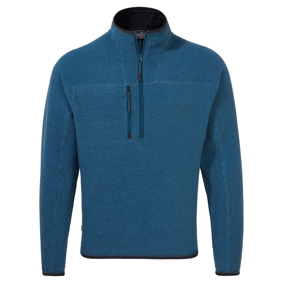 (M, Poseidon Blue Marl) Craghoppers Mens Expert Half Zip Active Fleece Top