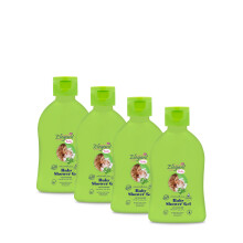 Elegant Aloe Vera Baby Shower Gel| Gentle & Moisturizing, Hypoallergenic| Paraben-Free, Natural Care for Babies 200ml (Pack of 4)
