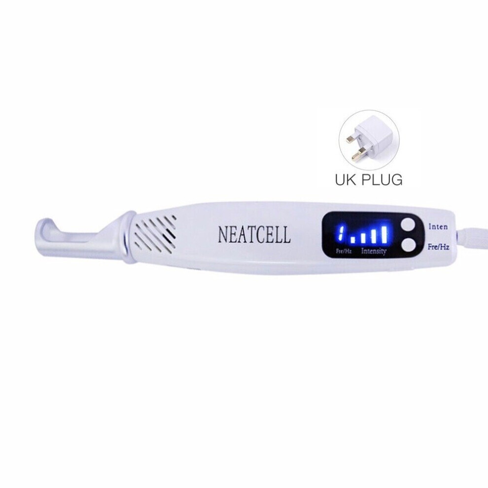 (Blue Pen) Neatcell Picosecond Laser Pen Tattoo Scar Mole Freckle Dark Spot Removal Machine Blue Light Red Light Therapy Skin Care Beauty Device