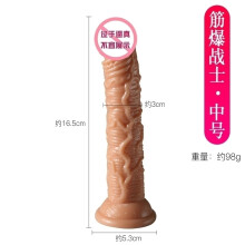 (Muscle explosion medium) Jiuai liquid silicone dildo artificial penis adult sex anal plug sex toy female masturbation toy