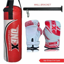 (Red) Kids Punch bag 40cm Children Play Boxing Set