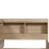 (3FT Single Bed 90x190cm) Storage Multifunctional  Bed Frame, MDF, White Oak 8