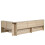 (3FT Single Bed 90x190cm) Storage Multifunctional  Bed Frame, MDF, White Oak 10