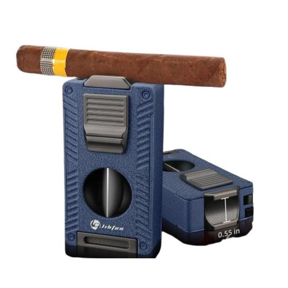Yeuligo Purple (Purple) Cigar Lighter With Holder