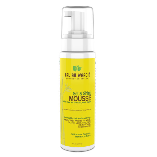 Taliah Waajid Protective Styles Set & Shine Mousse 8 oz