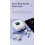 Cuffie wireless Nedis HPBT3052WT - bianche 3