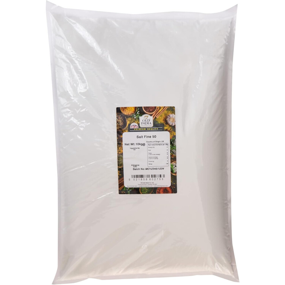 Old India Salt Fine 50 10Kg