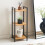 Spot On Dealz Bamboo Effect 3 Tier Shelf Stylish Durable and Space-Saving Unit 1