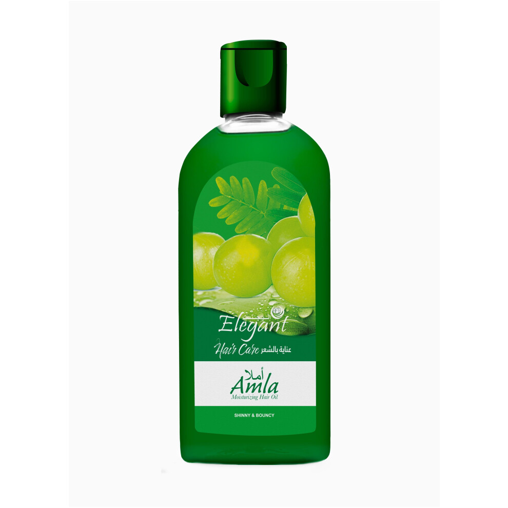 Elegant Amla Hair Oil Nourishing & Strengthening, Promotes Healthy Hair Growth, Improves Scalp Health, Enriched Natural Amla Extract 200ml