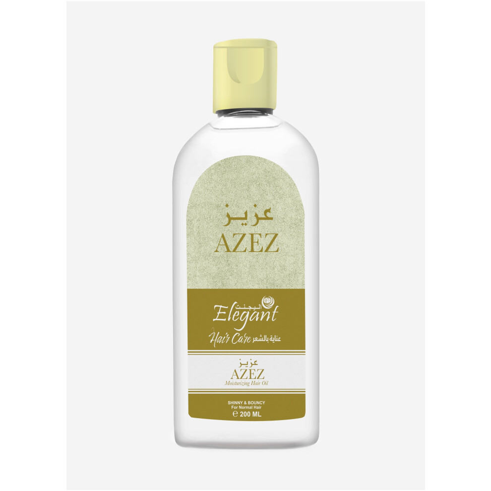 Elegant Azez Hair Oil |Nourishing & Strengthening |Promotes Healthy Hair Growth, Restores Shine, Enriched with Natural Ingredients 200ml
