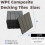 (Black) 11 x Composite Interlocking Floor Decking Tiles 6