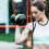 Dumbbell Weights Set with Stand Rack Aerobics Gym Class Workout 7