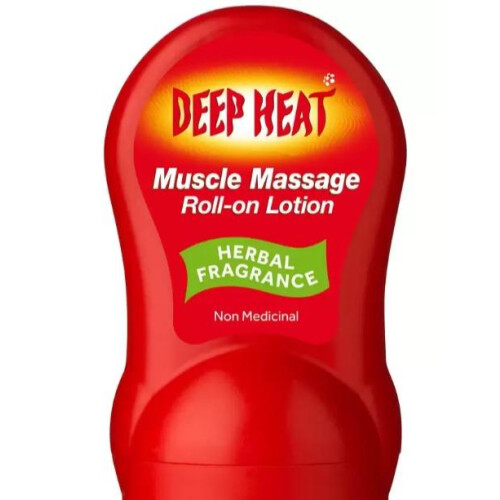 Phoenix Deep Heat Muscle Massage Roll-on Lotion, 3 x 50ml 1