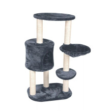 (Large Cat Tree Scratching Post) Cat Tree Scratching Post Kitten Scratcher Pole Bed Toy Climbing Activity Centre