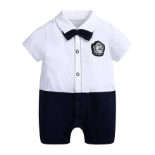 Newborn Baby Clothes for Boys 3-6months Infant Jumpsuit Fashion Pilot Style 1-2yrs Old Toddler Onesies Rompers Birthday Costume