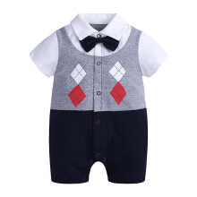 Newborn Baby Clothes for Boys 3-6months Infant Jumpsuit Fashion Pilot Style 1-2yrs Old Toddler Onesies Rompers Birthday Costume