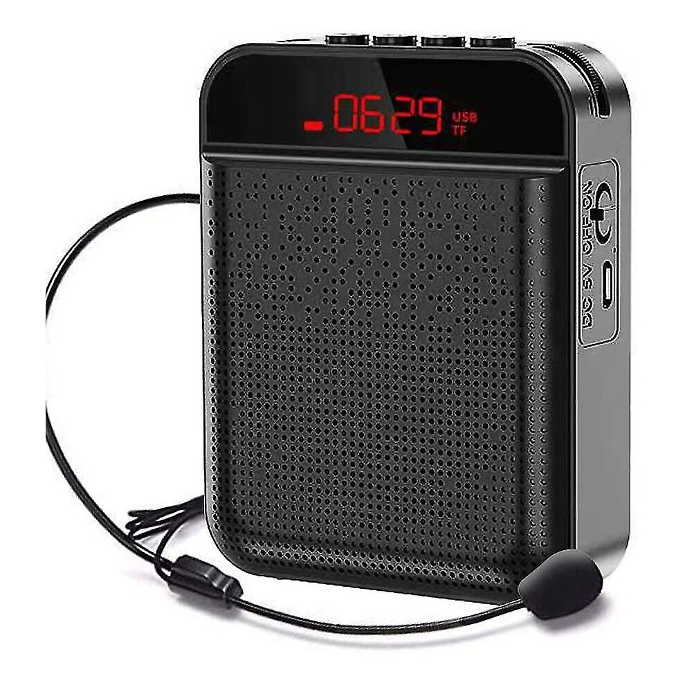 Amplificateur De Voix Portable Bluetooth Avec Microphone Sans Fil Uhf Mini Haut-Parleur 4000Mah Rechargeable Pa System(Rose Gold)-image