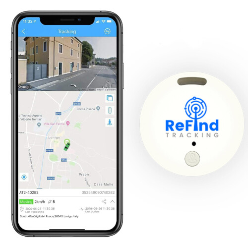 White ReFind R2 Smart Tracker