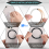(Black) [6pcs] ReFind MagSafe Ring 6