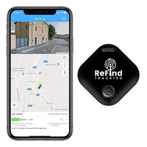 Black ReFind R4 Smart Tracker