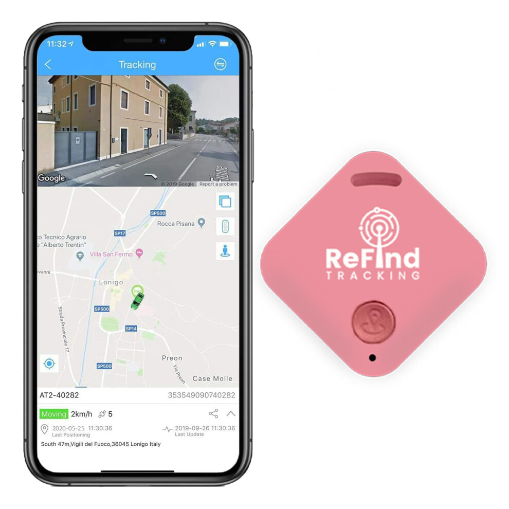 Refind Pink R4 Smart Tracker