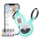 (White) PawView AirTag Holder & AirTag Keyring 14